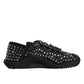 Shoes Black Embellished Low Top NS1 Sneakers Shoes
