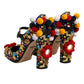 Black Gold Embellished MARY JANES Pumps  Shoes