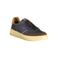 Blue Polyester Men Sneaker