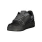 Black Leather Women Sneaker