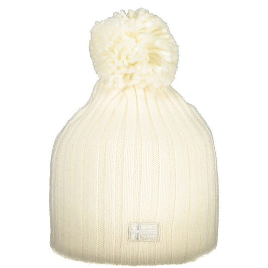 White Polyester Women Hat
