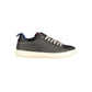 Black Polyester Men Sneaker