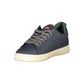 Blue Polyester Men Sneaker