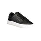 Black Leather Men Sneaker