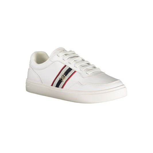 White Leather Women Sneaker