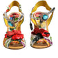 Multicolor Floral Crystal Embellished Sandals Shoes