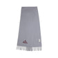 Gray Wool Scarf