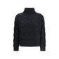 Black Wool Sweatshirt