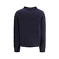 Blue Polyamide Sweatshirt