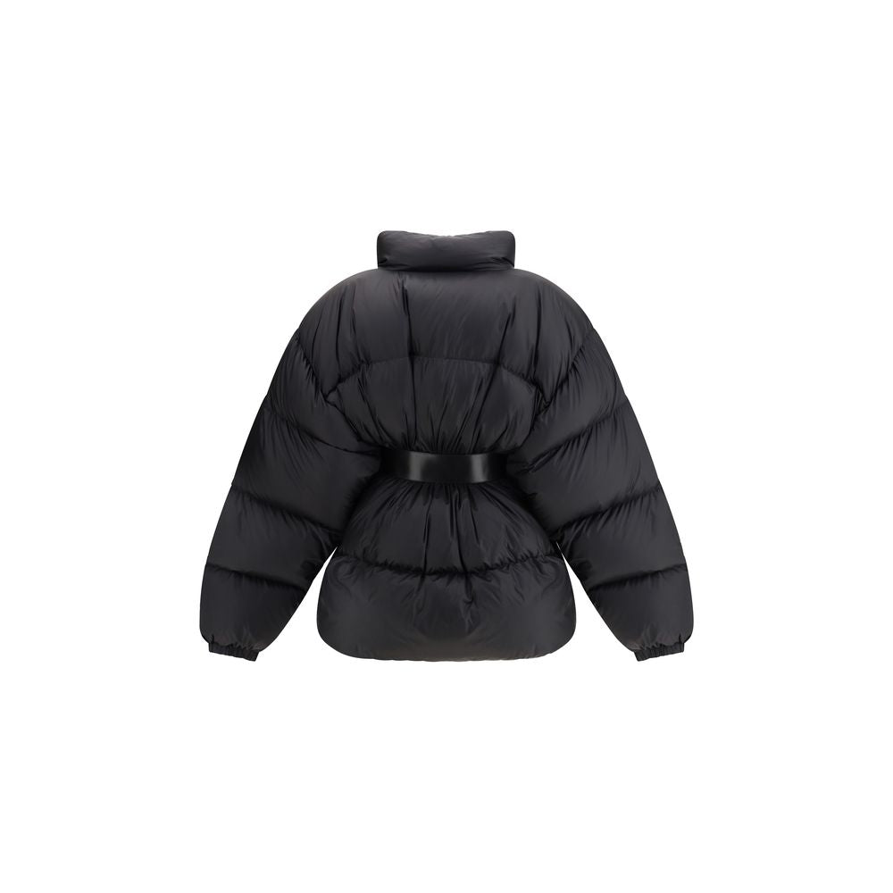 Black Polyamide Jackets And Coat