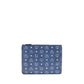 Blue Polyethylene Clutch Bag