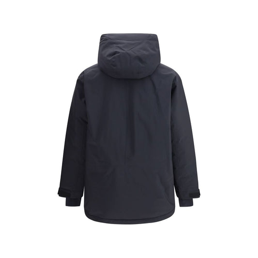 Black Polyester Parka
