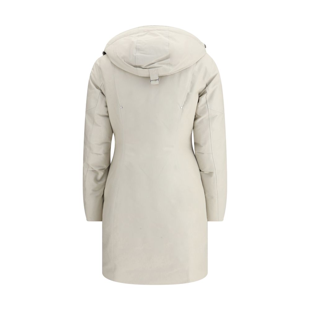 White Cotton Parka