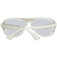 Silver Acetate & Plastic Sunglasses
