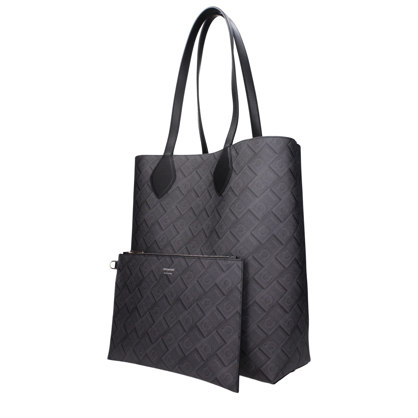 Black Leather Shoulder Bag