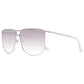 Silver Metal Sunglasses