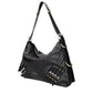 Black Leather Shoulder Bag