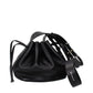 Black Leather Crossbody Bag