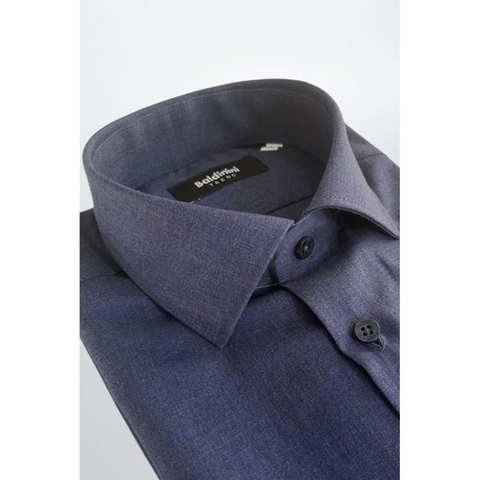 Blue Cotton Shirt