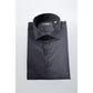 Black Cotton Men's Shirt
