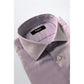 Purple Cotton Men Shirt