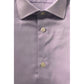 Purple Cotton Men Shirt