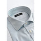 Light Blue Cotton Men Shirt