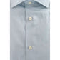 Light Blue Cotton Men Shirt