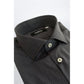 Gray Cotton Men Shirt