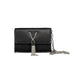 Black Polyurethane Women Handbag