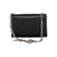Black Polyurethane Women Handbag