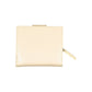 Beige Polyurethane Women Wallet