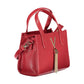 Red Polyethylene Women Handbag