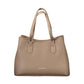 Brown Polyethylene Handbag