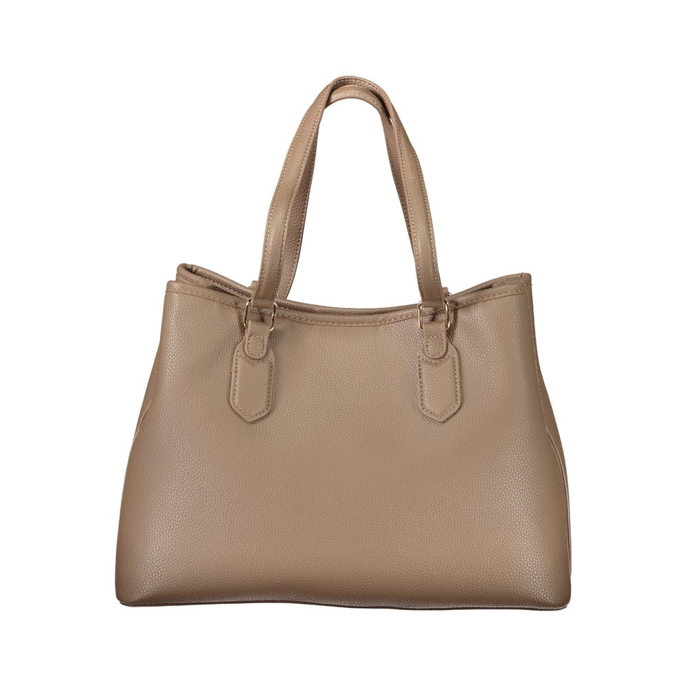 Brown Polyethylene Handbag
