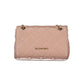 Pink Polyethylene Women Handbag