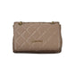 Brown Polyethylene Women Handbag