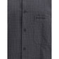 Black Wool Pattern Shirt
