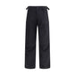 Black Cotton Cargo Pants