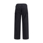 Black Cotton Cargo Pants