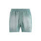 Green Cotton Bermuda Shorts