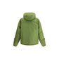 Green Polyester Shell Jacket