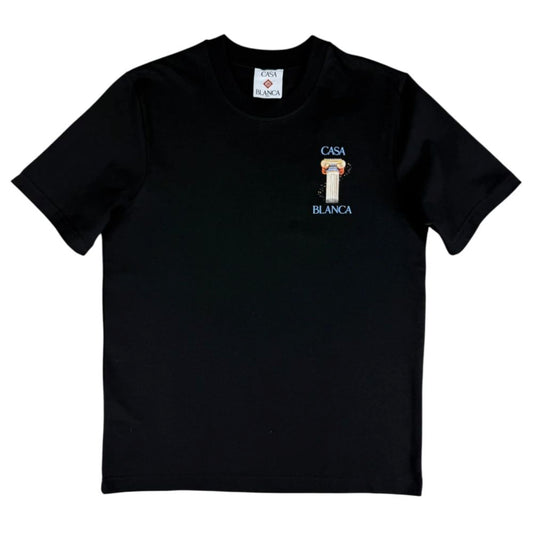 Black Cotton T-Shirt