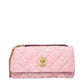 Pink Fabric Shoulder Bag