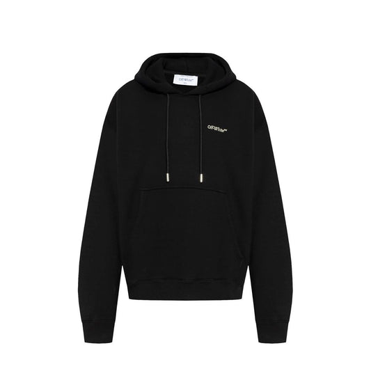 Black Cotton Sweatshirt