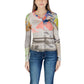 Multicolor Polyester Blouse