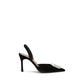 Black Calf Leather Bos Taurus High Heel Pumps