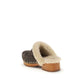 Brown Fur Clogs
