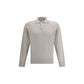 Beige Cashmere Polo Shirt