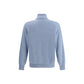 Light Blue Cashmere Cashmere Sweater